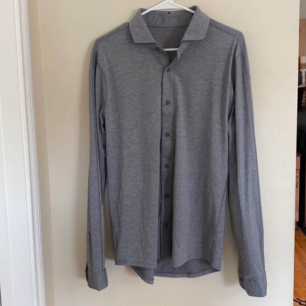 COPY - Grey Lululemon Button Down shirt